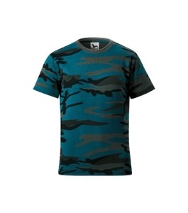 Malfini 149 - Camuflage camiseta niños camouflage petrol