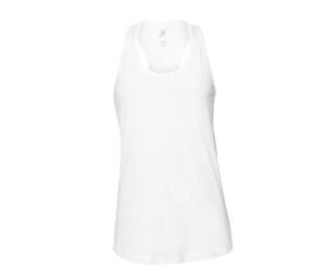 Bella+Canvas BE6008 - Tanque de racernback de camiseta femenina White