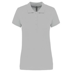 Kariban K255 - Polo piqué de manga corta de mujer Snow Grey