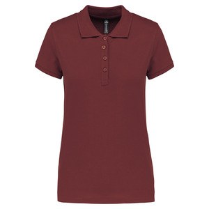 Kariban K255 - Polo piqué de manga corta de mujer Wine