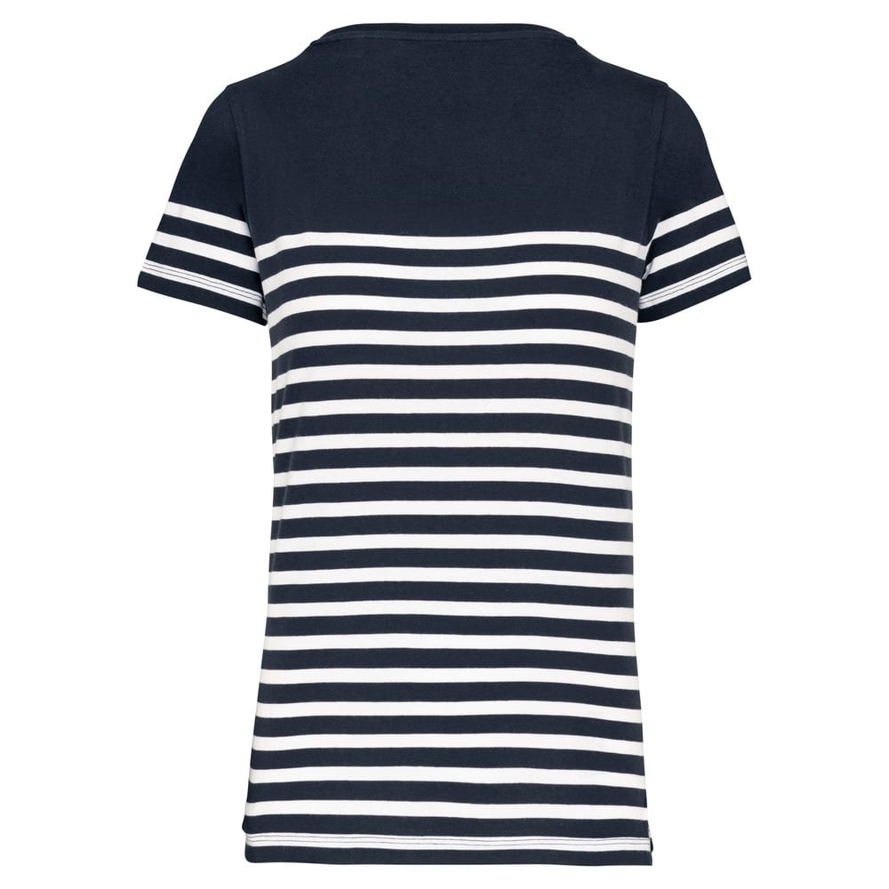 Kariban K3034 - CAMISETA MARINERA ALGODÓN ORGÁNICO MUJER