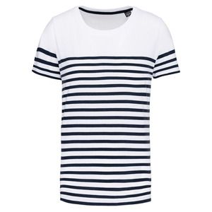 Kariban K3035 - CAMISETA MARINERA ALGODÓN ORGÁNICO NIÑOS