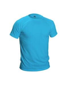 Mustaghata RUNAIR - Camiseta activa para hombres mangas cortas Atoll (ciel)