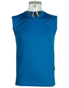 Mustaghata SPRINT - Camiseta sin mangas unisex 140 g bleu azur