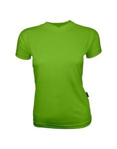 Mustaghata STEP - Camiseta corriendo para mujeres 140 g Citron vert