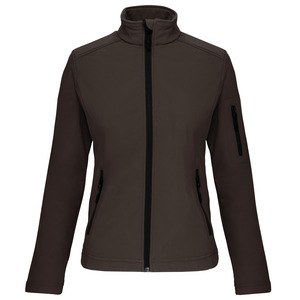 Kariban K400 - LADIES SOFTSHELL JACKET - CHAQUETA SOFTSHELL PARA MUJER Chocolate