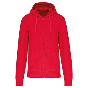 Kariban K4030 - SUDADERA CON CAPUCHA Y CREMALLERA ECORRESPONSABLE HOMBRE