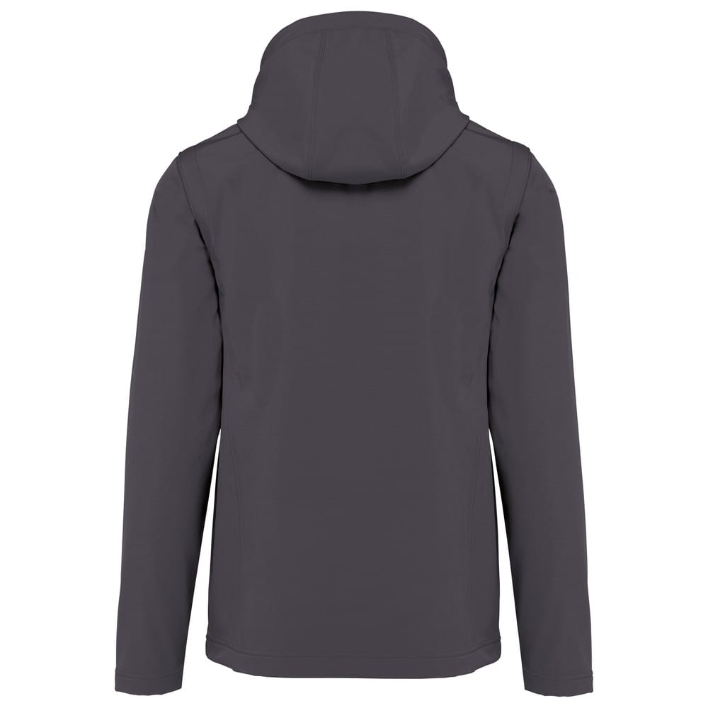 Kariban K422 - CHAQUETAS SOFTSHELL 3 CAPAS CON CAPUCHA Y MANGAS EXTRAÍBLES - UNISEX