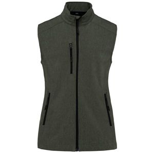 Kariban K404 - LADIES SOFTSHELL BODYWARMER - CHALECO SOFTSHELL PARA MUJER Marl Green