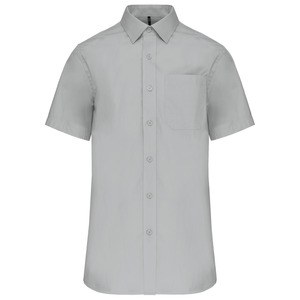 Kariban K543 - CAMISA DE MANGA CORTA Snow Grey