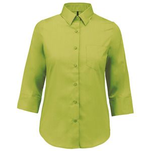 Kariban K558 - Camisa con mangas 3/4 para mujer Burnt Lime