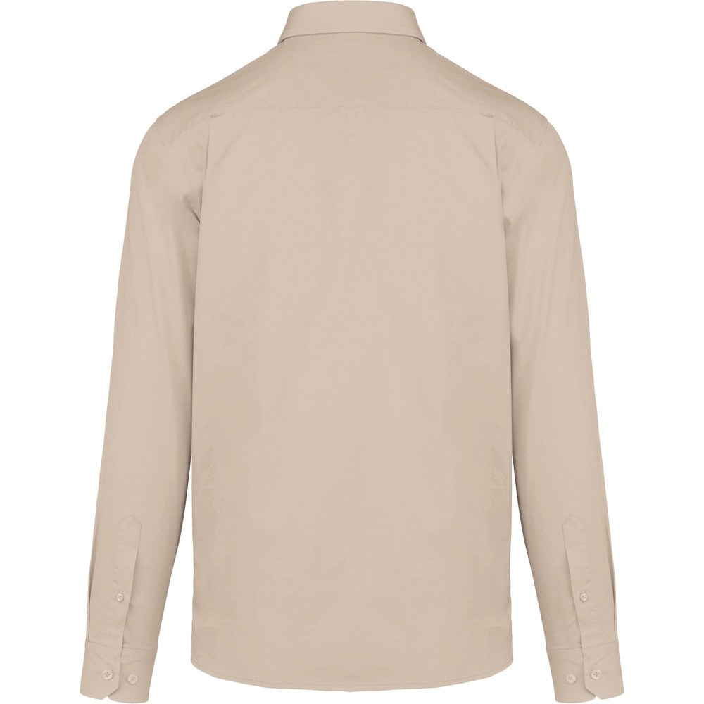 Kariban K586 - Camisa de algodón Nevada de manga larga para hombre