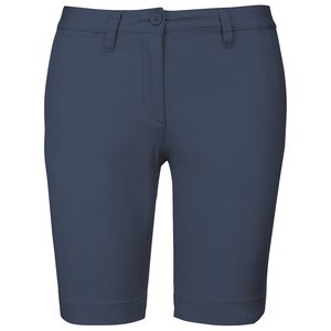 Kariban K751 - Bermudas chino mujer Deep Blue