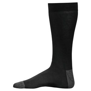 Kariban K817 - CALCETINES DE VESTIR ALGODÓN MERCERIZADO - "Origine France garantie" Black/Dark Grey Heather