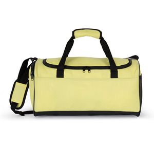 Kimood KI0653 - Bolsa de deporte básica en material reciclado Lemon Yellow