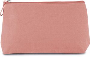 Kimood KI0727 - Neceser de algodón canvas Dusty Pink