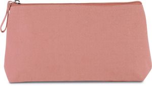 Kimood KI0728 - Neceser de algodón canvas Dusty Pink