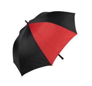 Kimood KI2008 - gran paraguas de golf Negro / Rojo