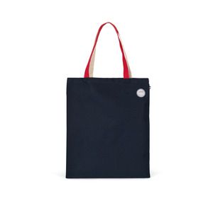 Kimood KI3205 - Bolsa de compras tricolor Azul marino