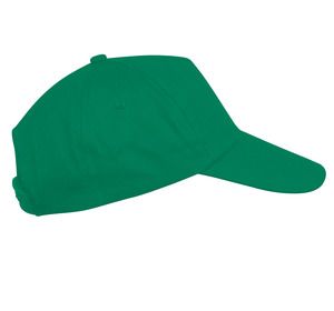 K-up KP041 - FIRST KIDS - GORRA PARA NIÑO 5 PANELES Verde pradera