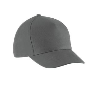 K-up KP149 - GORRA DE ALGODÓN PARA NIÑO - 5 PANELES Gris oscuro