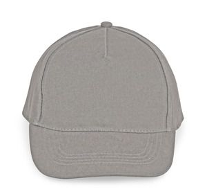 K-up KP162 - Gorra algodón grueso - 5 paneles Gris claro