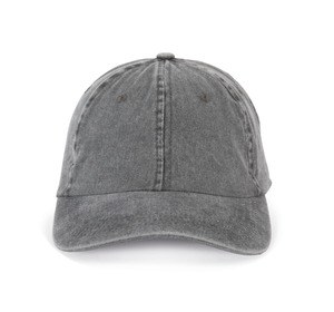 K-up KP165 - Gorra vintage - Seis paneles Storm Grey Washed