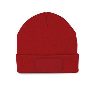 K-up KP891 - Gorro reciclado con parche y forro Thinsulate™