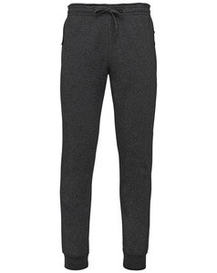 Proact PA1012 - Pantalón de chadal de jogging con bolsillos multi-deporte para adultos Dark Grey Heather