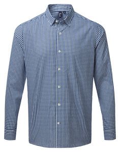 Premier PR252 - Camisa vichy cuadros grandes