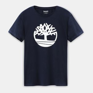 Timberland TB0A2C2R - Camiseta Brand Tree orgánica Dark Sapphire