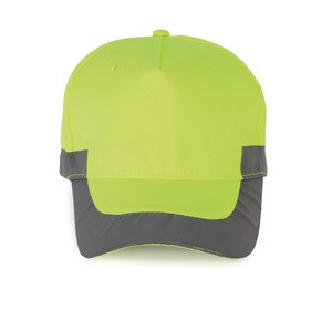 WK. Designed To Work WKP123 - Gorra fluorescente 5 paneles