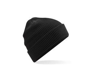 Beechfield BF052N - Gorro de gorro de algodón orgánico Black