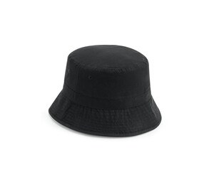 Beechfield BF084R - Sombrero de cubo de poliéster reciclado Black