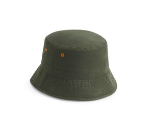 Beechfield BF084R - Sombrero de cubo de poliéster reciclado Olive Green