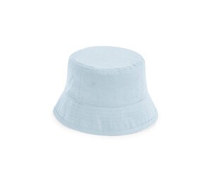 Beechfield BF090NB - Sombrero de cubo de algodón orgánico junior Polvo azul