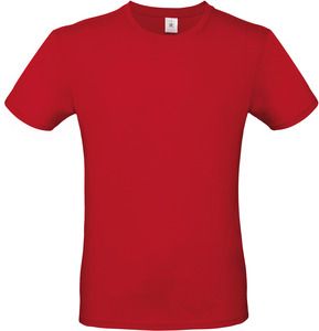 B&C CGTU01T - Camiseta #E150 hombre De color rojo oscuro
