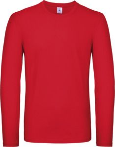 B&C CGTU05T - Camiseta #E150 manga larga hombre Red