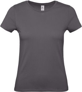 B&C CGTW02T - Camiseta #E150 mujer Gris oscuro