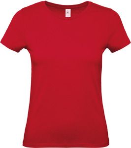 B&C CGTW02T - Camiseta #E150 mujer De color rojo oscuro