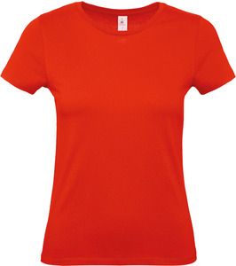 B&C CGTW02T - Camiseta #E150 mujer Fire Red