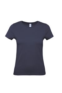 B&C CGTW02T - Camiseta #E150 mujer Azul marino