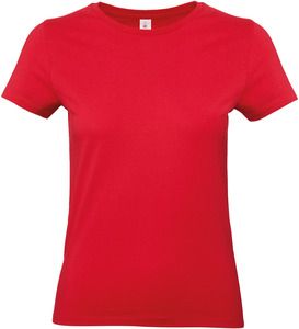 B&C CGTW04T - Camiseta #E190 mujer Red