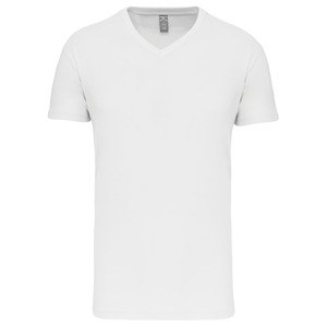 Kariban K3028IC - Camiseta BIO150IC cuello de pico hombre White