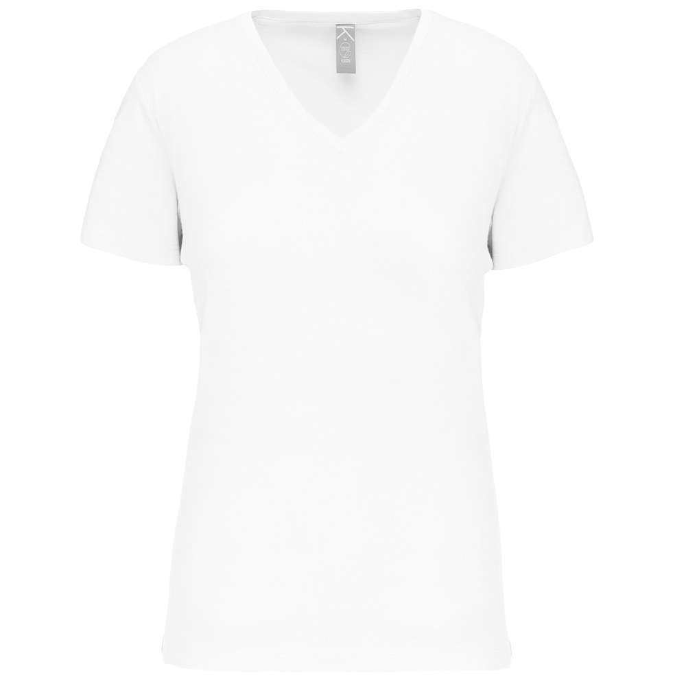 Kariban K3029IC - Camiseta BIO150IC cuello de pico mujer