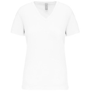 Kariban K3029IC - Camiseta BIO150IC cuello de pico mujer White