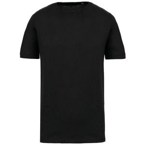 Kariban K398 - Camiseta orgánica con cuello sin costuras y manga corta hombre Black