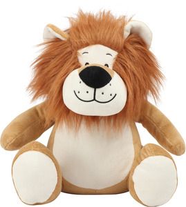 Mumbles MM569 - León de peluche con cremallera Marron oscuro