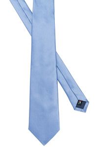 Kariban Premium PK860 - Corbata sarga de seda hombre Alaskan Blue