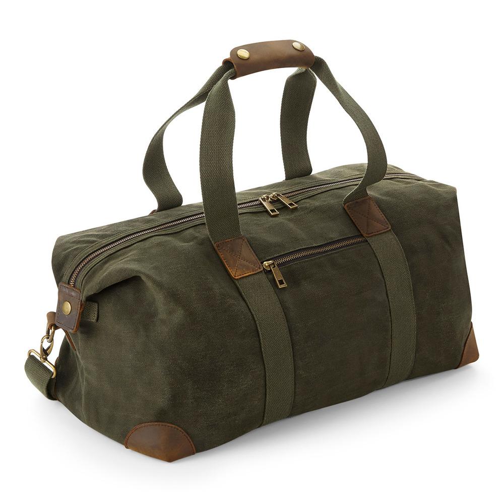 Quadra QD650 - Bolsa Heritage de tela encerada